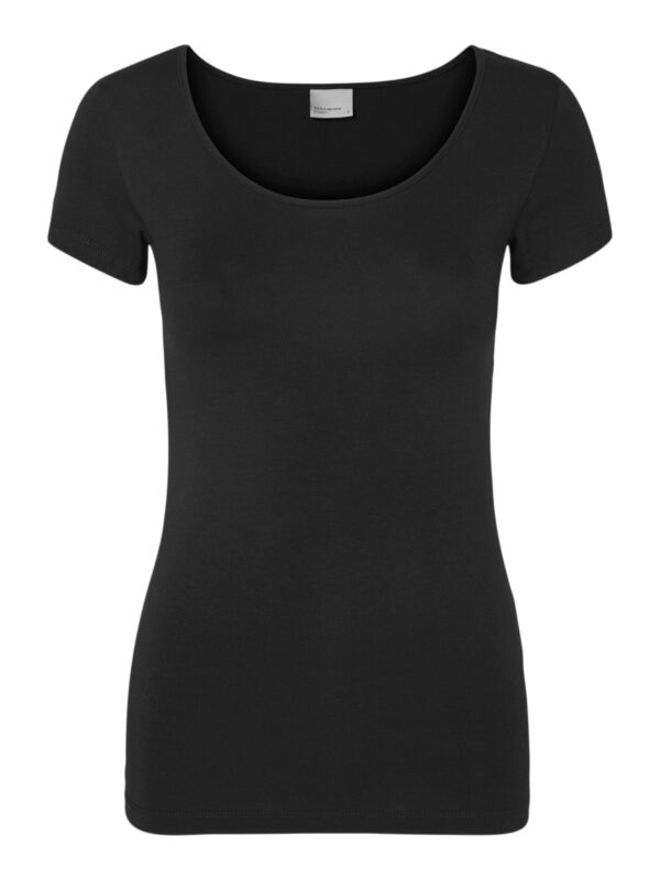 Vero Moda VMMAXI MY SOFT SS U-NECK NOOS Black