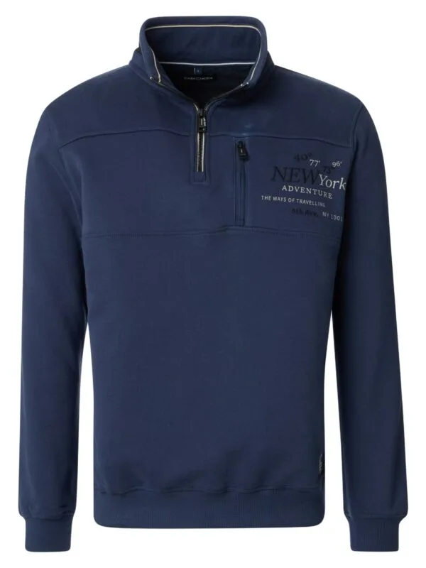CASAMODA Sweatshirt 454383300-194 Mood Indigo