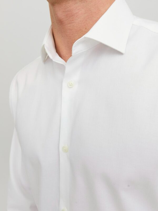 Jack & Jones JPRBLAPARKER SHIRT LS NOOS White