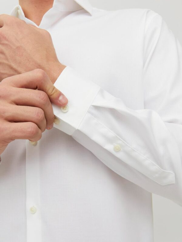 Jack & Jones JPRBLAPARKER SHIRT LS NOOS White