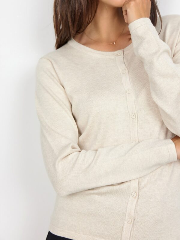 Soyaconcept SC-DOLLIE 446 Cardigan Cream Melange