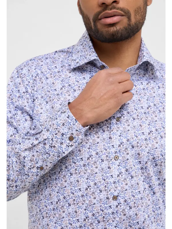 Eterna Modern fit Skjorte 4221/X18K Blue