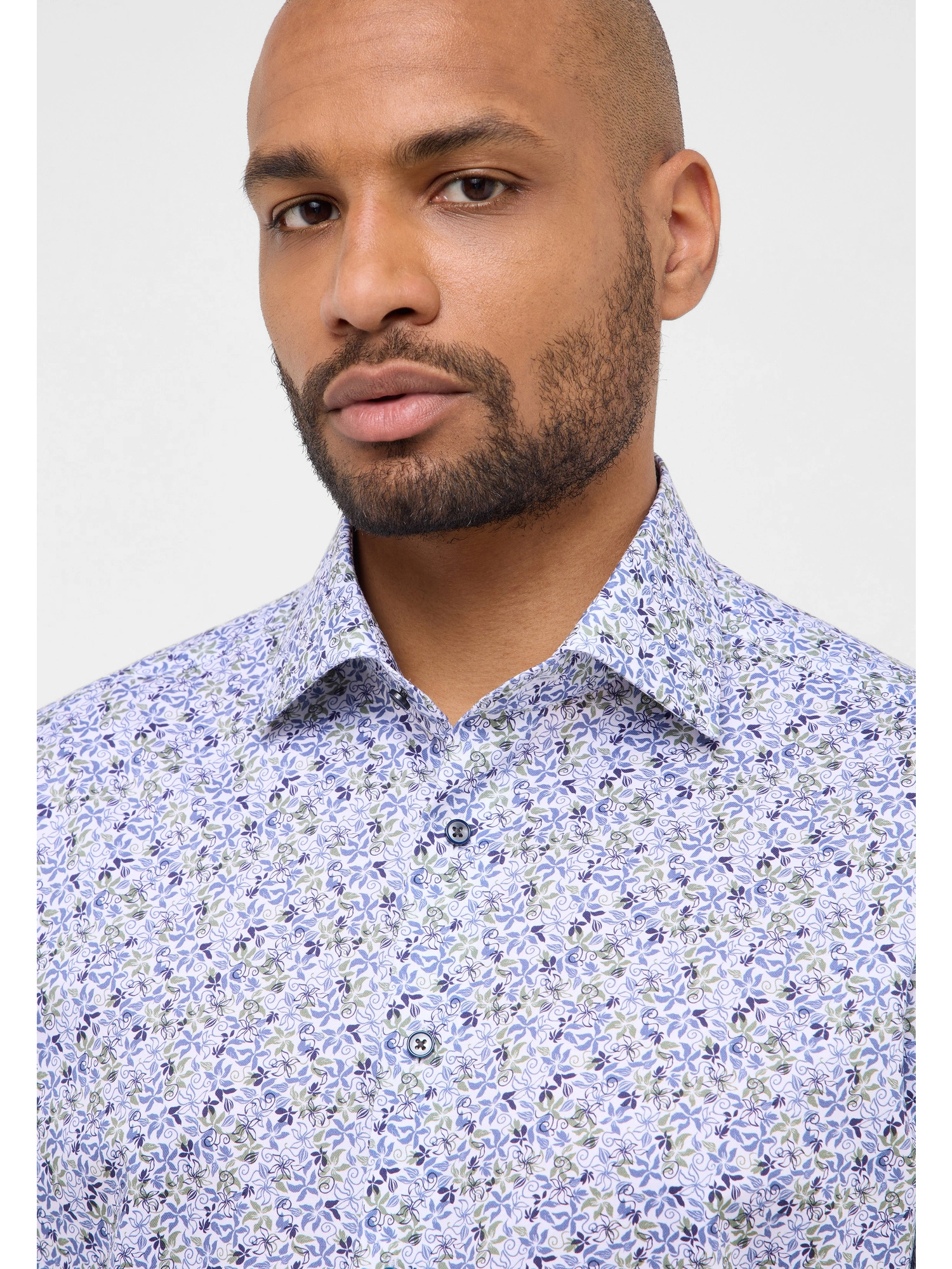 Eterna Modern fit Skjorte 4221/X18K Green