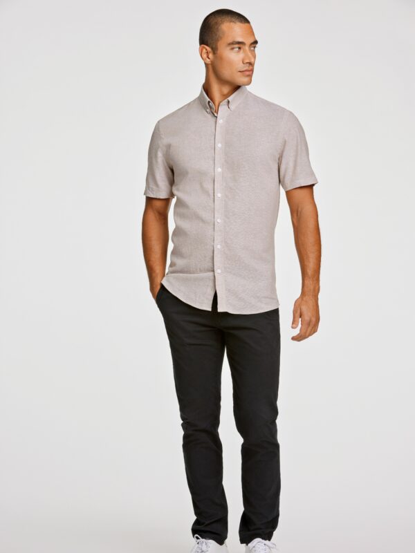 Lindbergh Skjorte 30-203345R Sand
