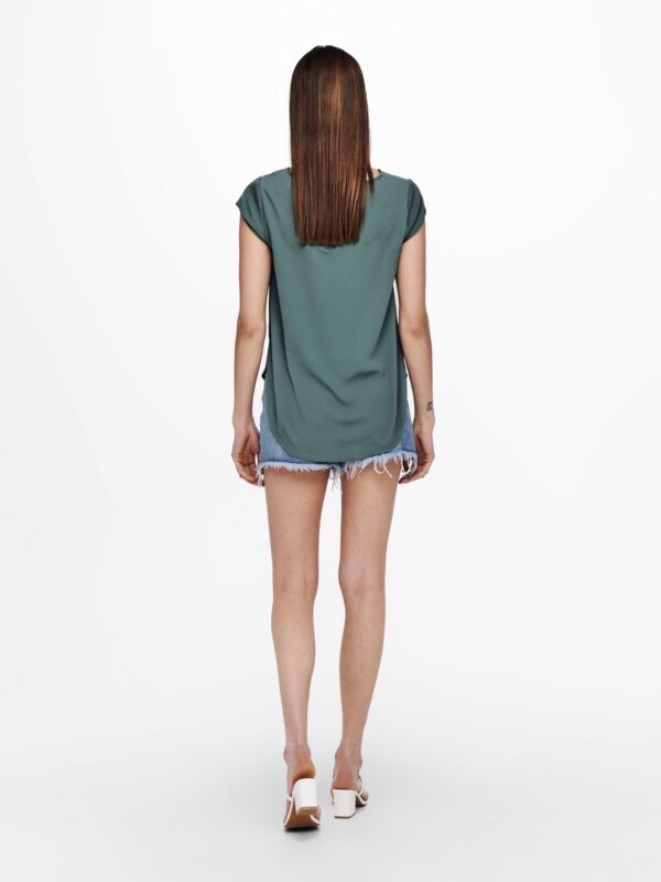 ONLY ONLVIC SS SOLID TOP NOOS WVN Balsam Green