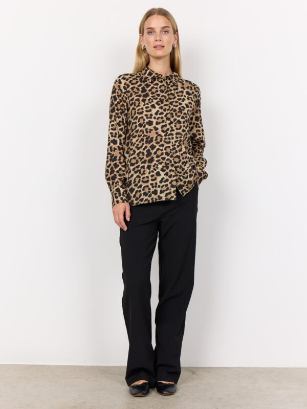 Soyaconcept SC-FLAVIA 3 Skjorte Black Combi