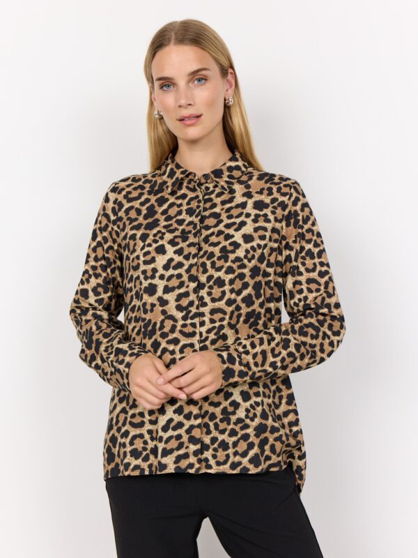 Soyaconcept SC-FLAVIA 3 Skjorte Black Combi