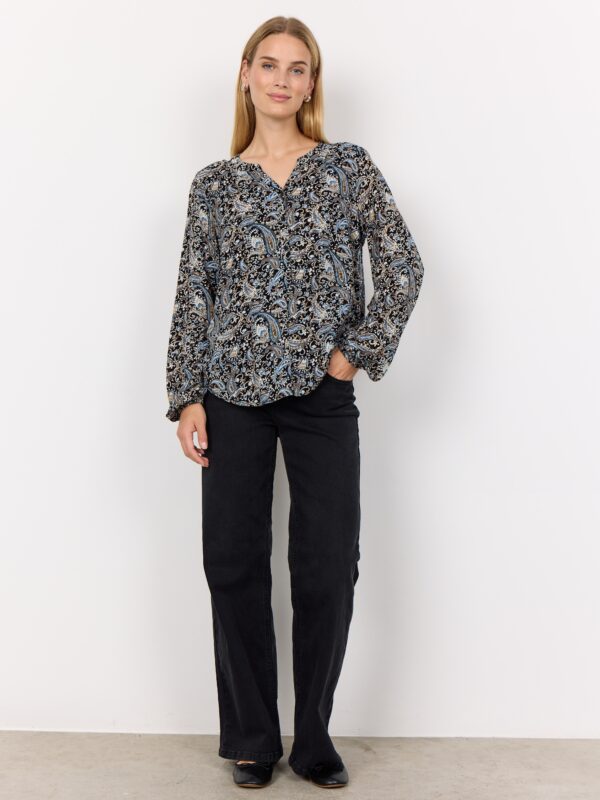 Soyaconcept SC-NATALIA 1 Bluse Flint Blue Combi