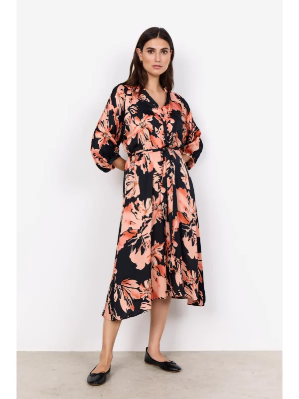 Soyaconcept SC-PEACH 4 Kjole PEACH PINK COMBI