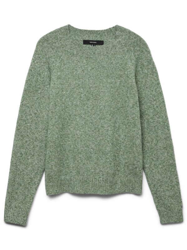 Vero Moda VMDOFFY LS O-NECK BLOUSE GA NOOS Laurel Wreath MELANGE