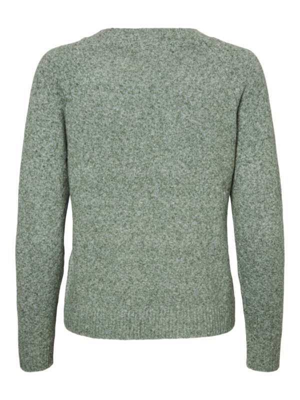 Vero Moda VMDOFFY LS O-NECK BLOUSE GA NOOS Laurel Wreath MELANGE