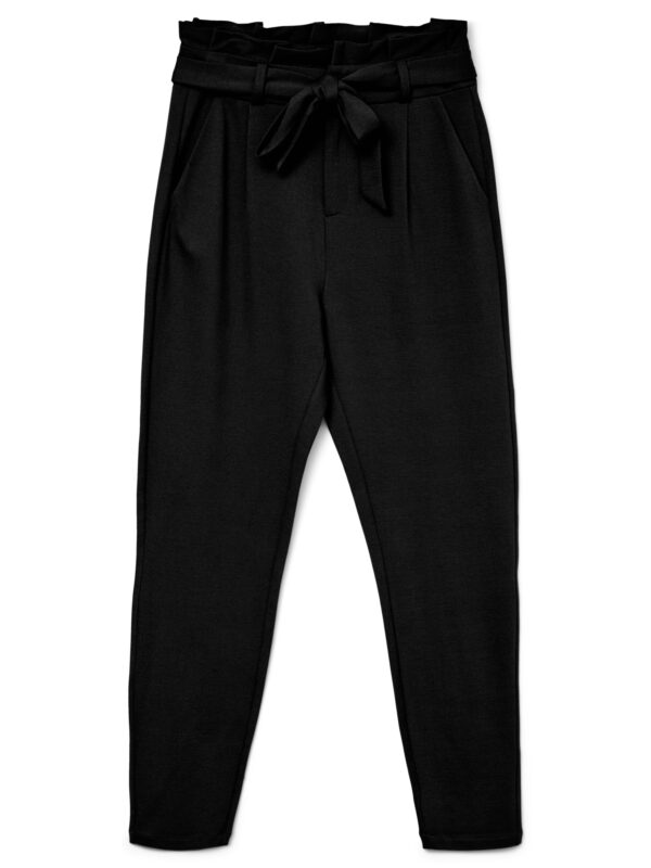 Vero Moda VMEVA HW LOOSE PAPERBAG PANT NOOS Black