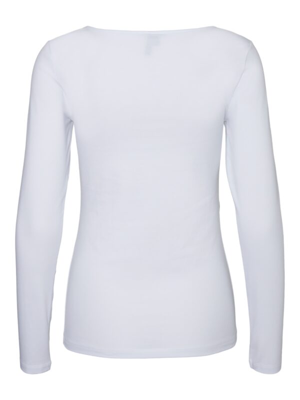 Vero Moda VMMAXI MY LS SOFT UNECK NOOS Bright White