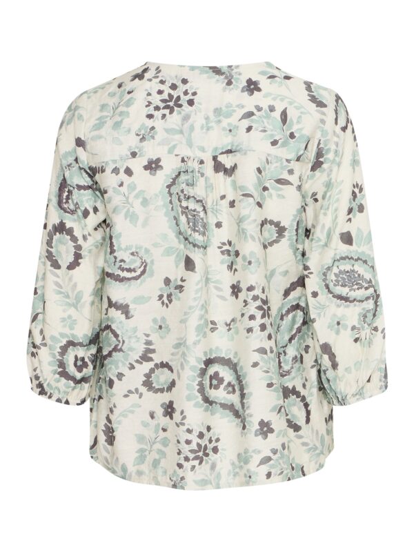 Fransa FRARIANA BL 6 Bluse Frosty Green AOP
