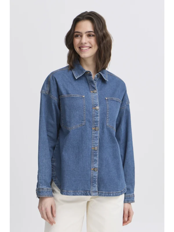 Fransa FRVOCUT JA 2 True Blue Denim