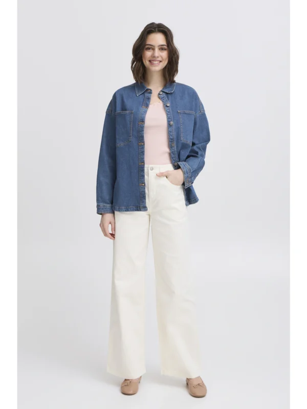Fransa FRVOCUT JA 2 True Blue Denim