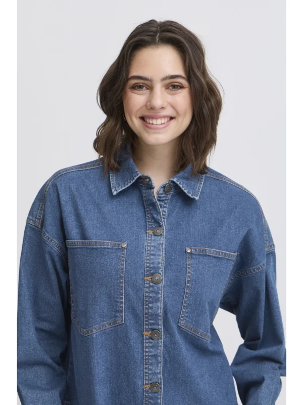Fransa FRVOCUT JA 2 True Blue Denim
