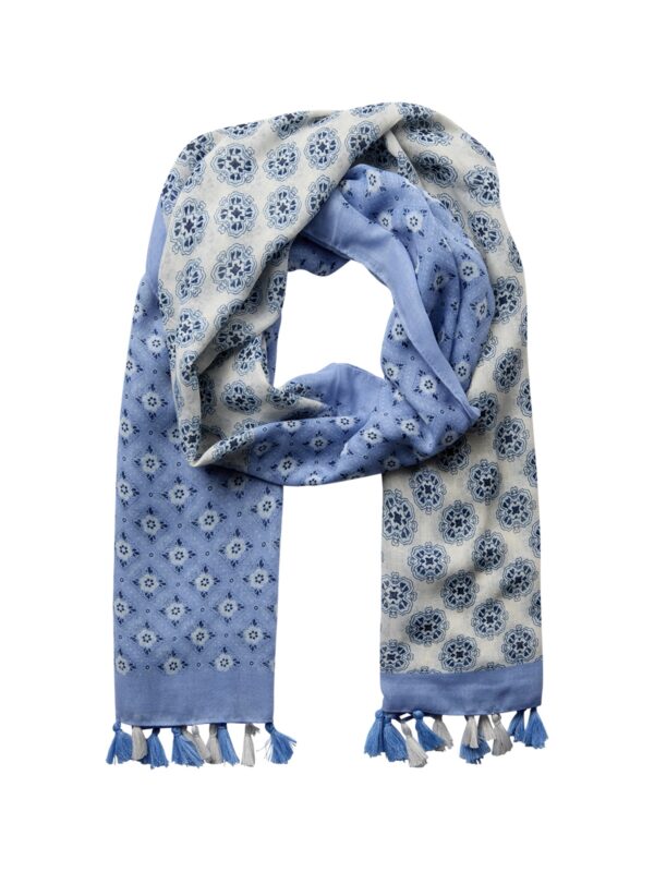 Soyaconcept SC-PEJA 1 Tørklæde Air Blue Combi