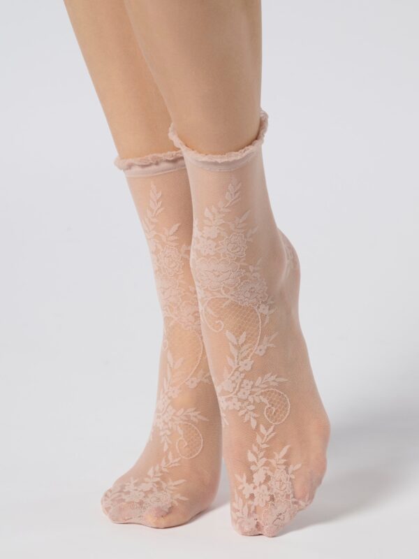 Oroblu Fashion Socks Lacelike 30 Cosmetic