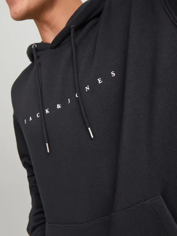 Jack & Jones JJESTAR JJ SWEAT HOOD NOOS Hoodie Black
