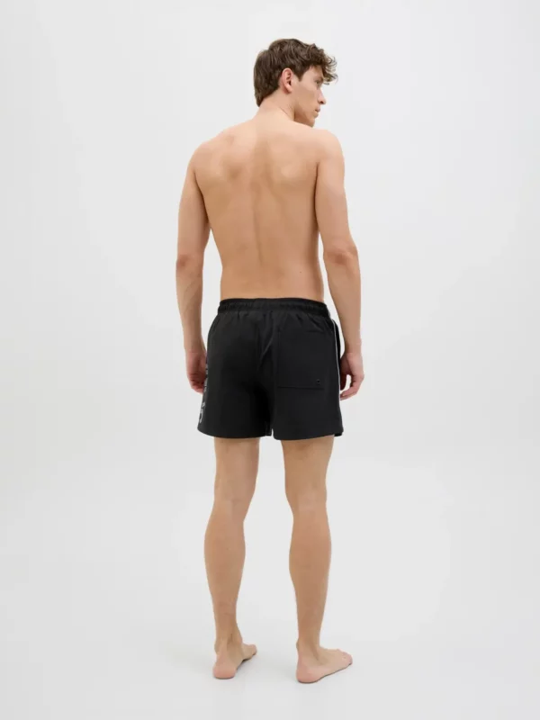 Jack & Jones JPSTMAUI JJSWIM SPLICE LOGO AKM SN Shorts Black