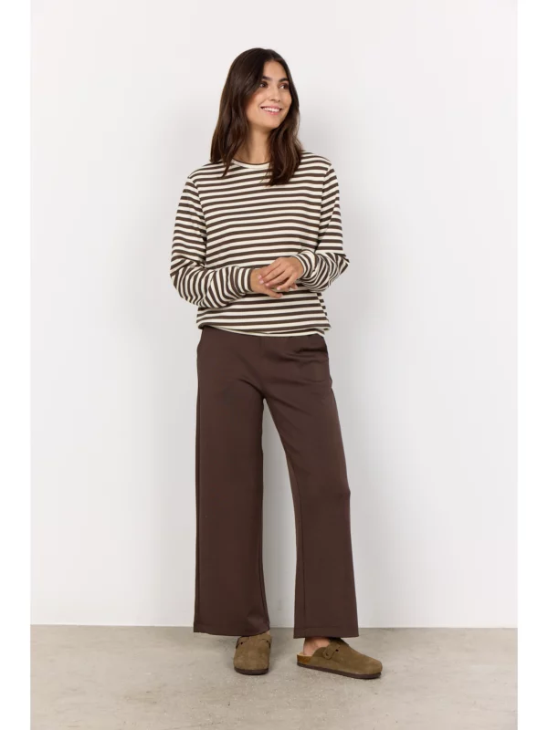 Soyaconcept SC-BARNI 42 Sweatshirt HOT FUDGE COMBI