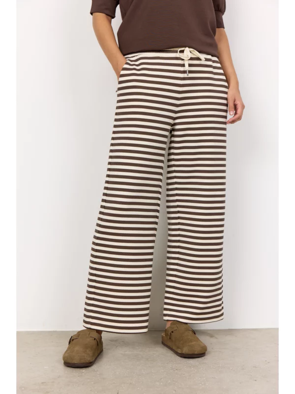 Soyaconcept SC-BARNI 43 Sweatpant HOT FUDGE COMBI