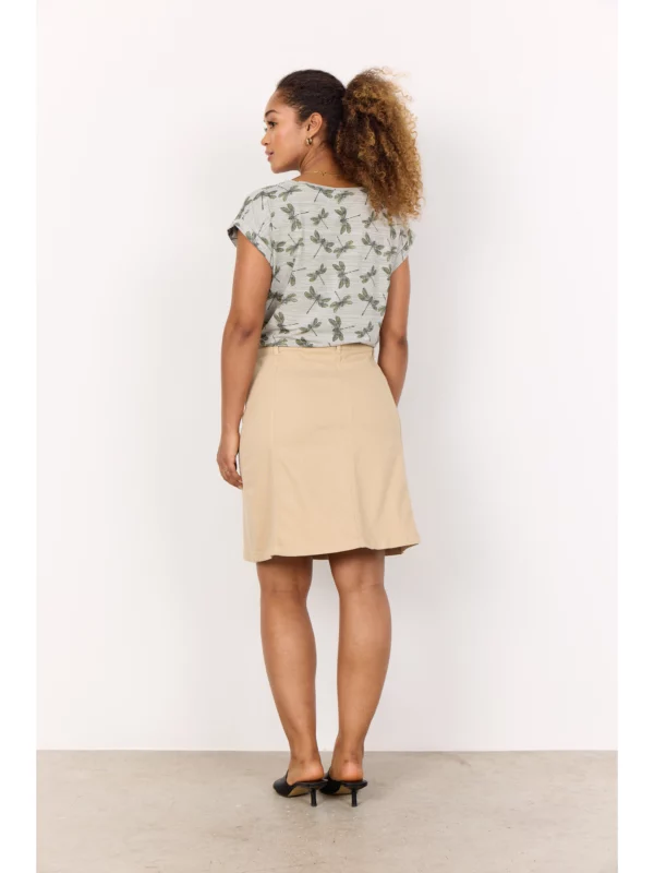 Soyaconcept SC-GALINA 58 T-shirt CALLISTE GREEN COMBI