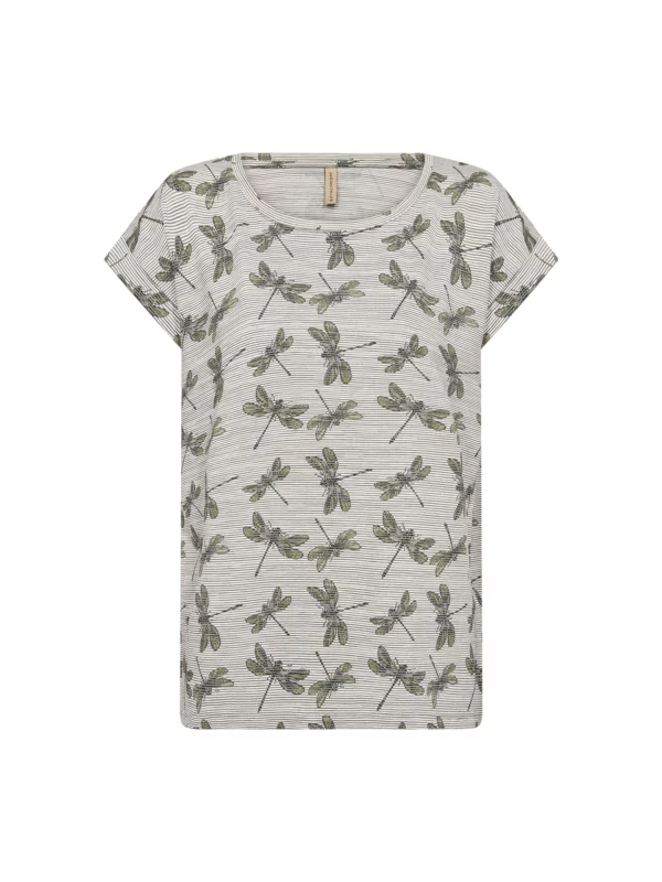 Soyaconcept SC-GALINA 58 T-shirt CALLISTE GREEN COMBI