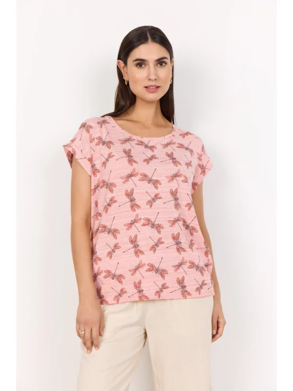 Soyaconcept SC-GALINA 58 T-shirt MANDARIN COMBI