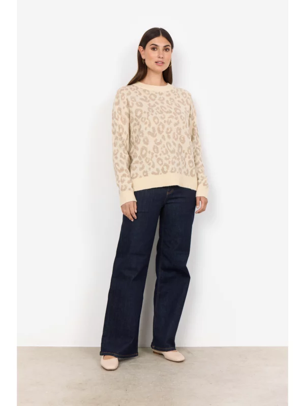 Soyaconcept SC-INE 3 Pullover CREAM MELANGE COMBI