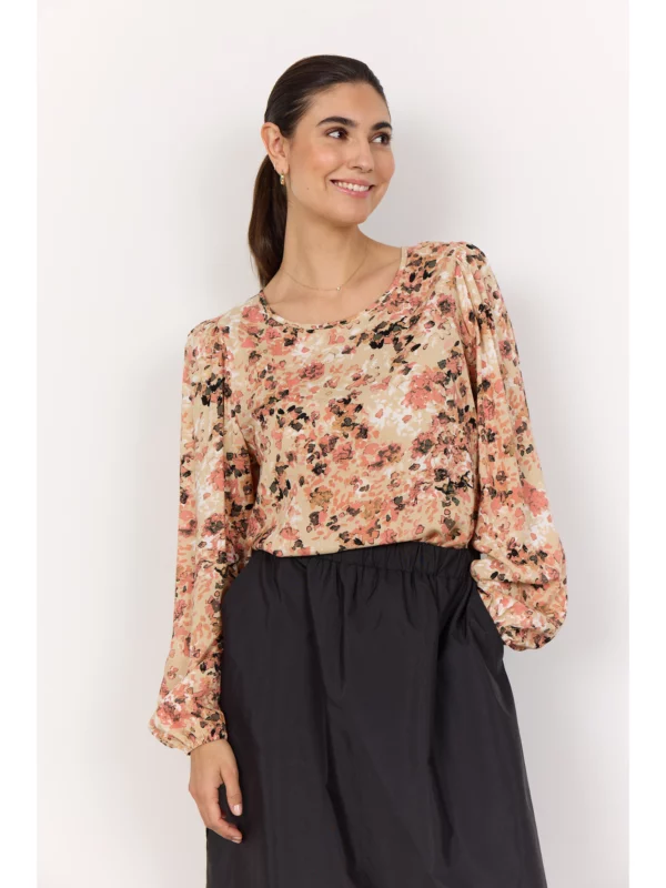 Soyaconcept SC-PAMMI 1 Bluse PEACH PINK COMBI