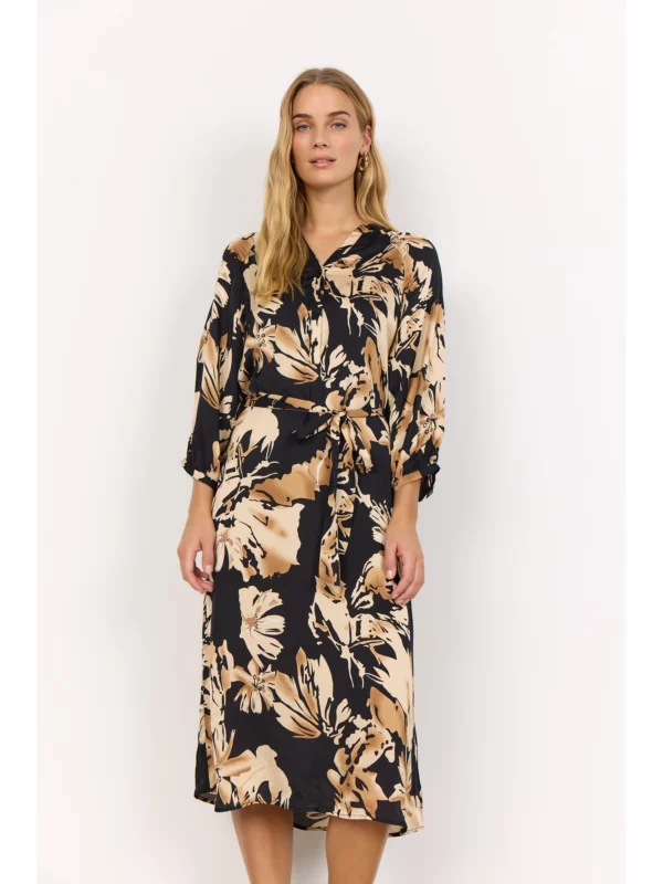 Soyaconcept SC-PEACH 4 Kjole SAND COMBI