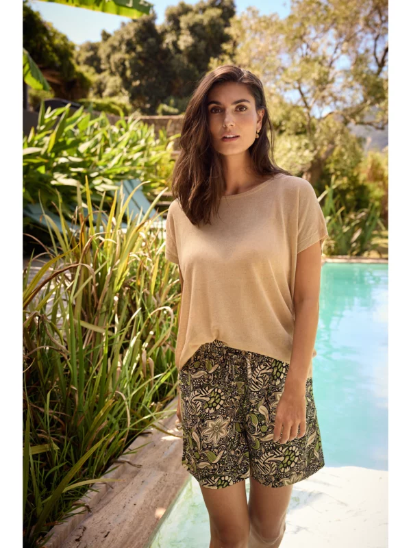Soyaconcept SC-RIHAN 1 T-shirt SAND