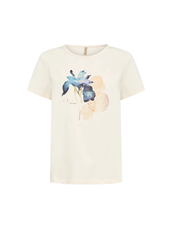 Soyaconcept SC-RINA FP 4 T-shirt CREAM