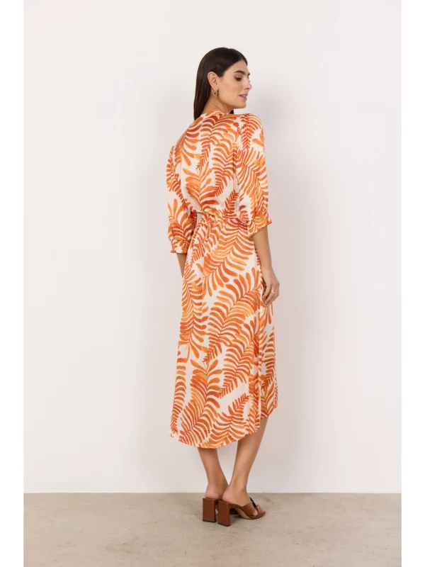 Soyaconcept SC-ROCHEL 3 Kjole MANDARIN COMBI