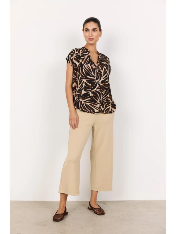 Soyaconcept SC-ROKSANA 2 Bluse HOT FUDGE COMBI