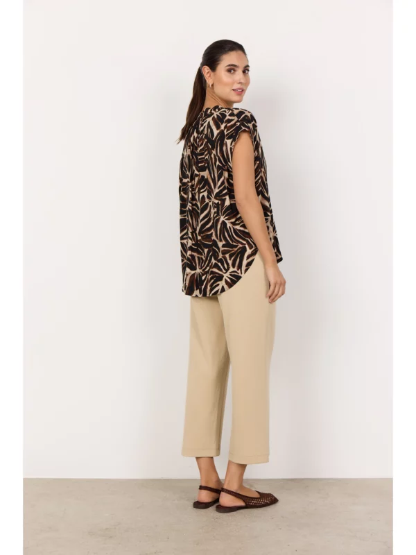 Soyaconcept SC-ROKSANA 2 Bluse HOT FUDGE COMBI