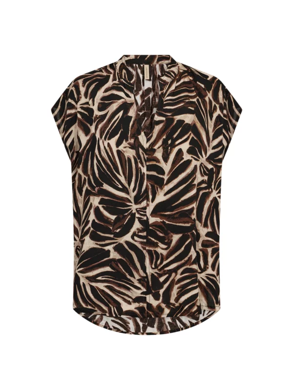 Soyaconcept SC-ROKSANA 2 Bluse HOT FUDGE COMBI