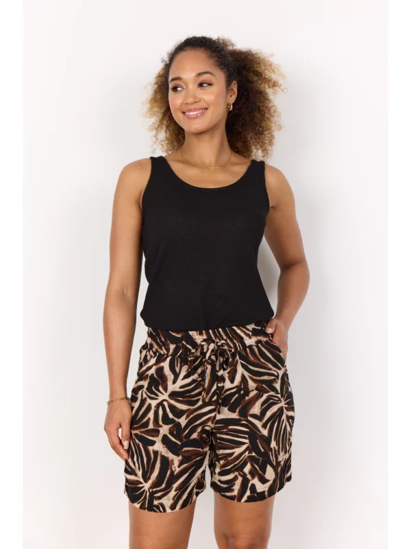 Soyaconcept SC-ROKSANA 3-C Shorts HOT FUDGE COMBI