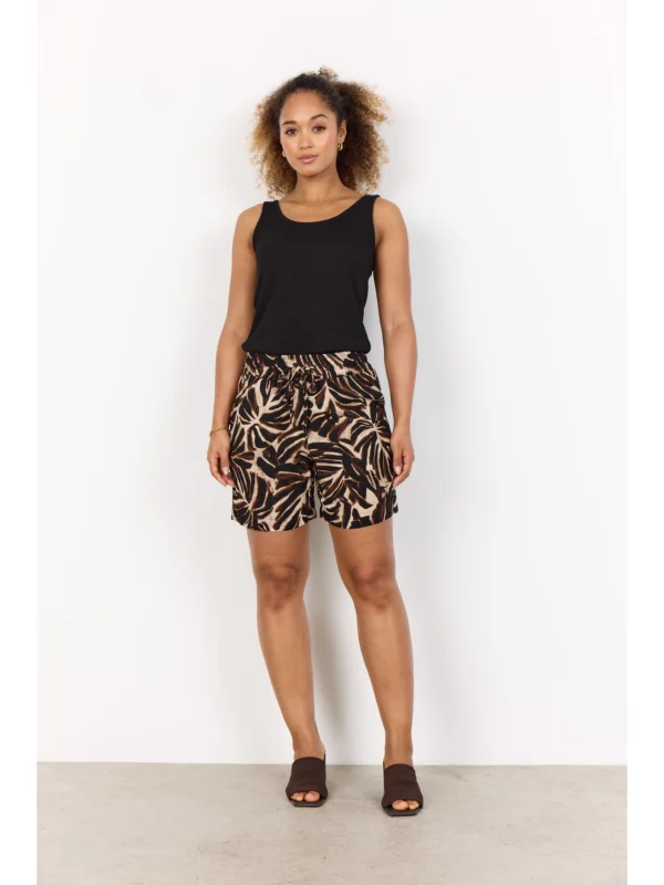 Soyaconcept SC-ROKSANA 3-C Shorts HOT FUDGE COMBI