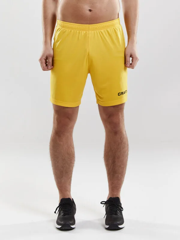 Craft Squad Go Short Solid M 1905572 Sweden Yellow