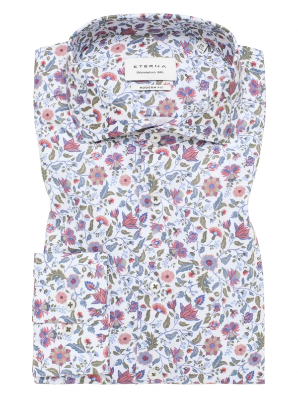 Eterna Modern fit Skjorte 2638-X17V Lavender