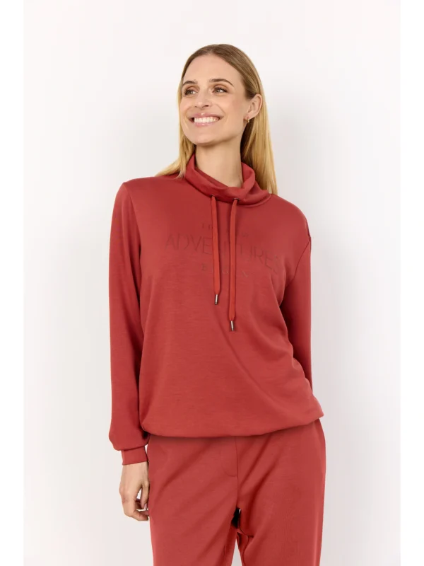 Soyaconcept SC-BANU 248 Sweatshirt 27175 MINERAL RED