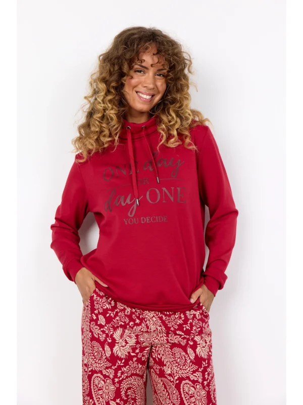 Soyaconcept SC-BANU 256 Sweatshirt 27266-4780 RED