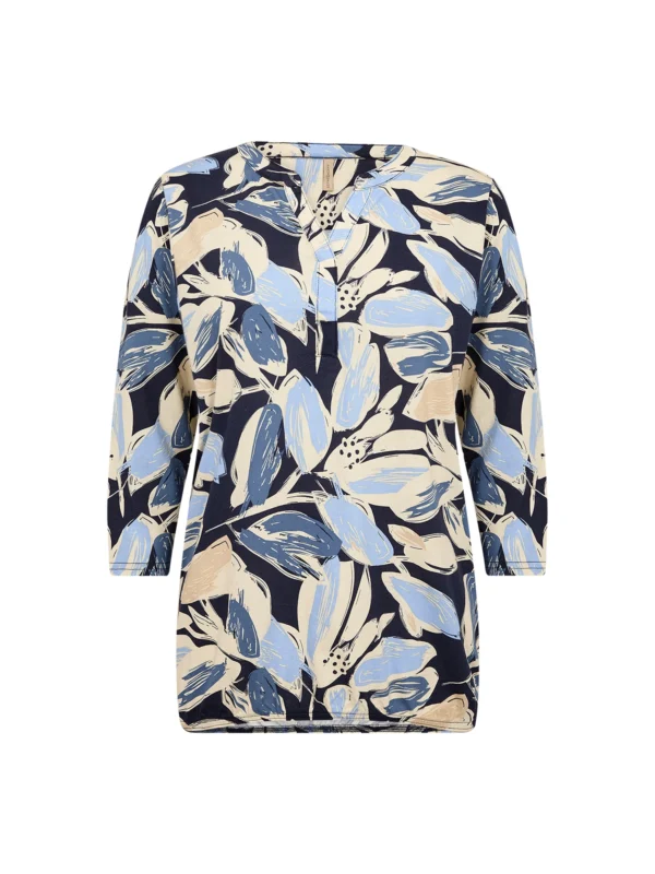 Soyaconcept SC-FELICITY AOP 512 Bluse 27104 HYDRANGEA COMBI