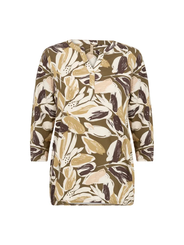 Soyaconcept SC-FELICITY AOP 512 Bluse 27104 MISTY OLIVE COMBI