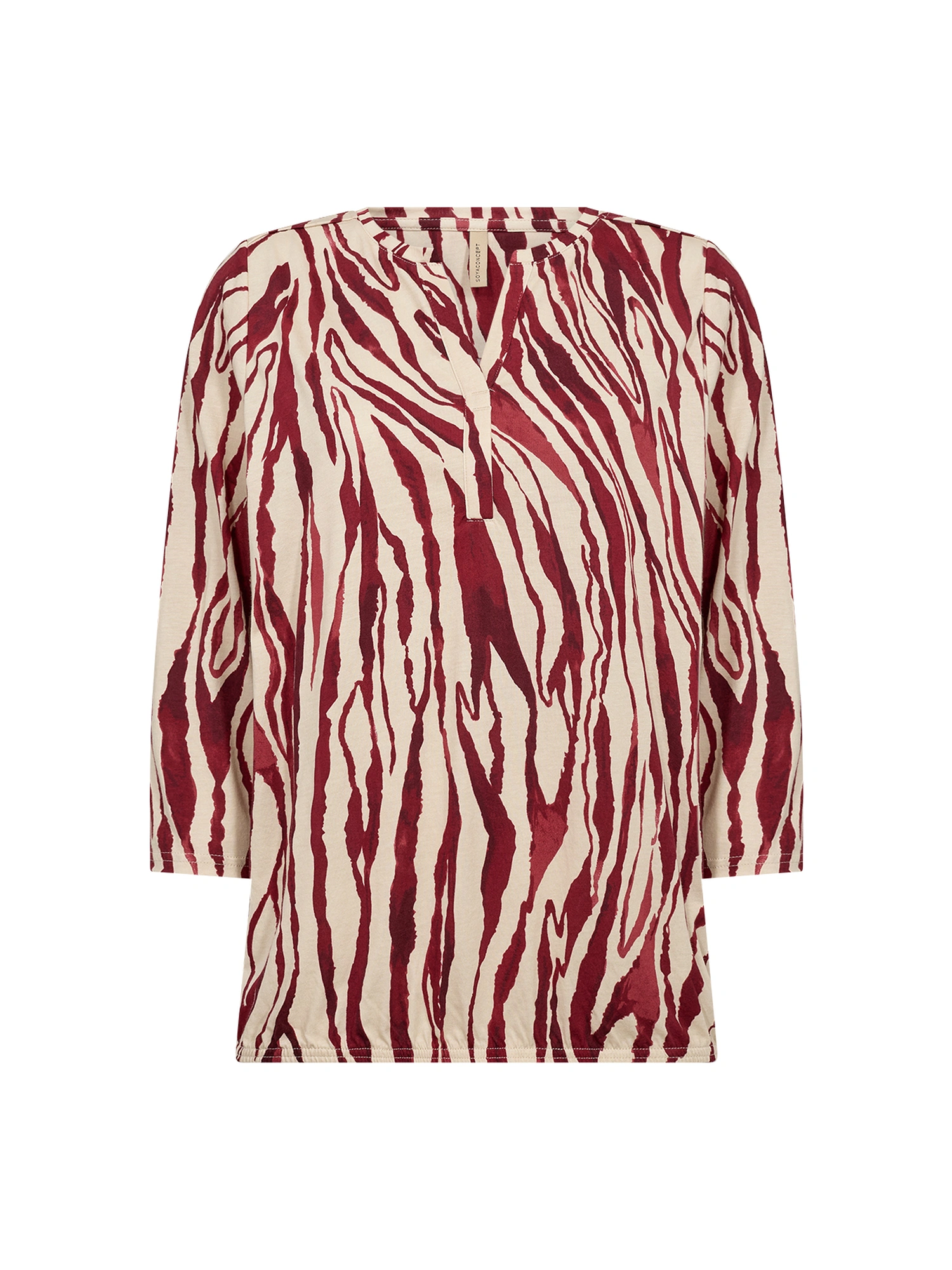 Soyaconcept SC-FELICITY AOP 521 Bluse 27201-4780C RED COMBI