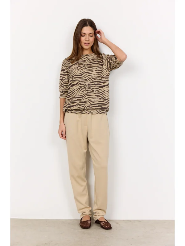 Soyaconcept SC-SALOME 2 Bluse 27116 HOT FUDGE COMBI