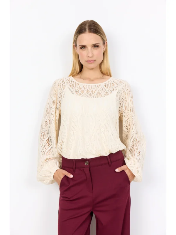 Soyaconcept SC-VAHIDA 2 Bluse 41362-1620 CREAM